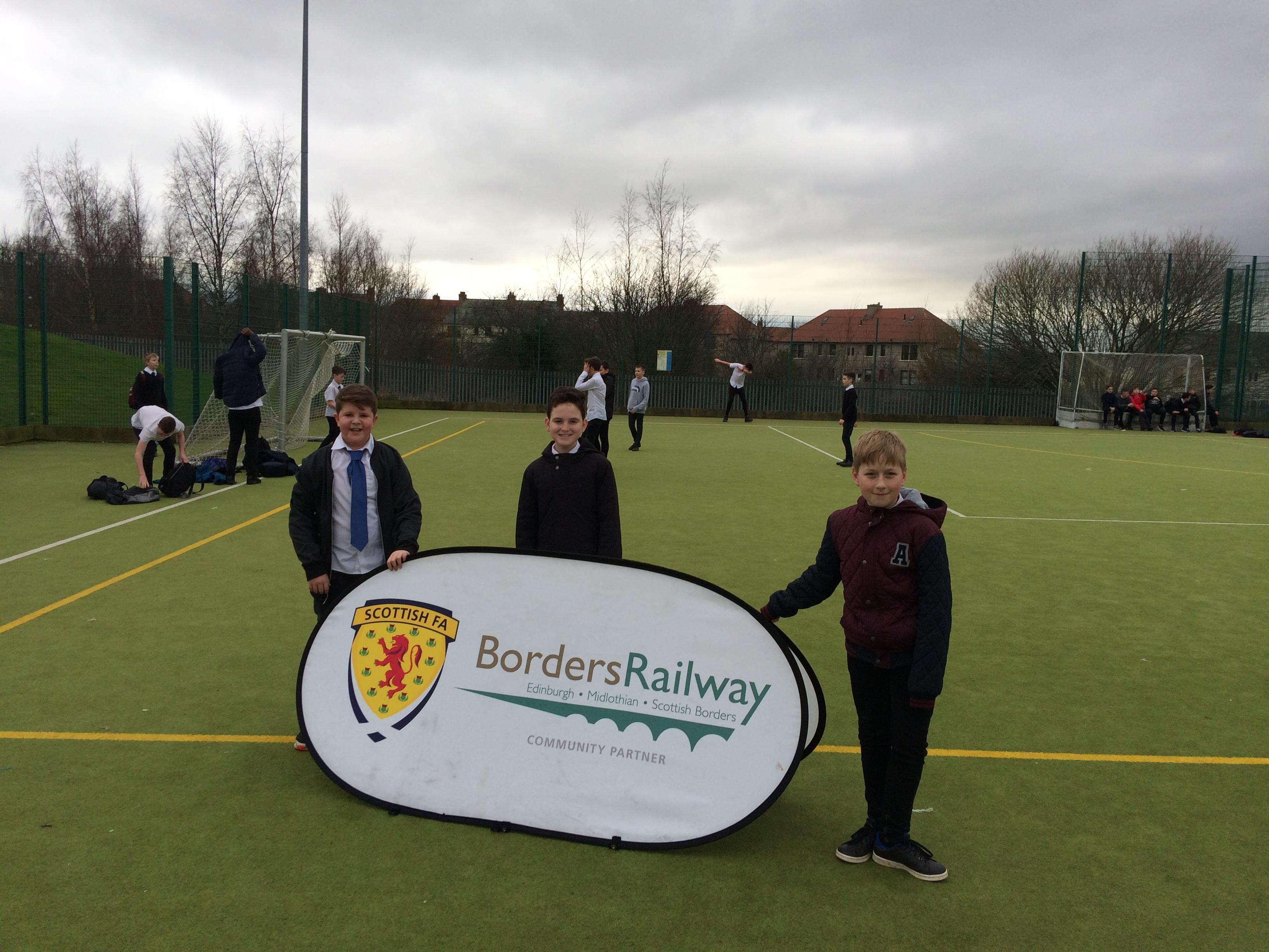 Newbattle High Lunchtime Footy