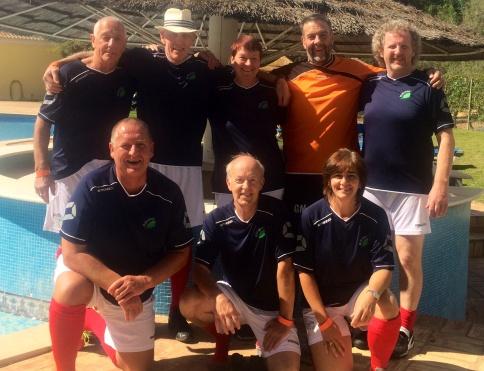 Walking football goes international...