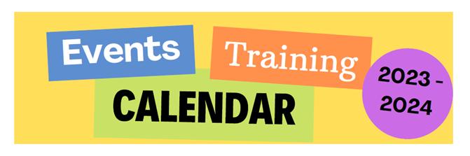Event and Training Calendar